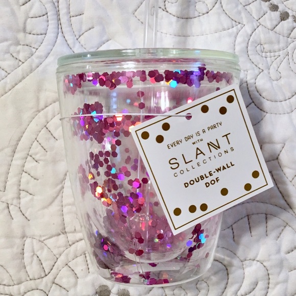 Slant Collections Other - 🆕 Slant Collections Glitter 10oz Tumbler BPA Free